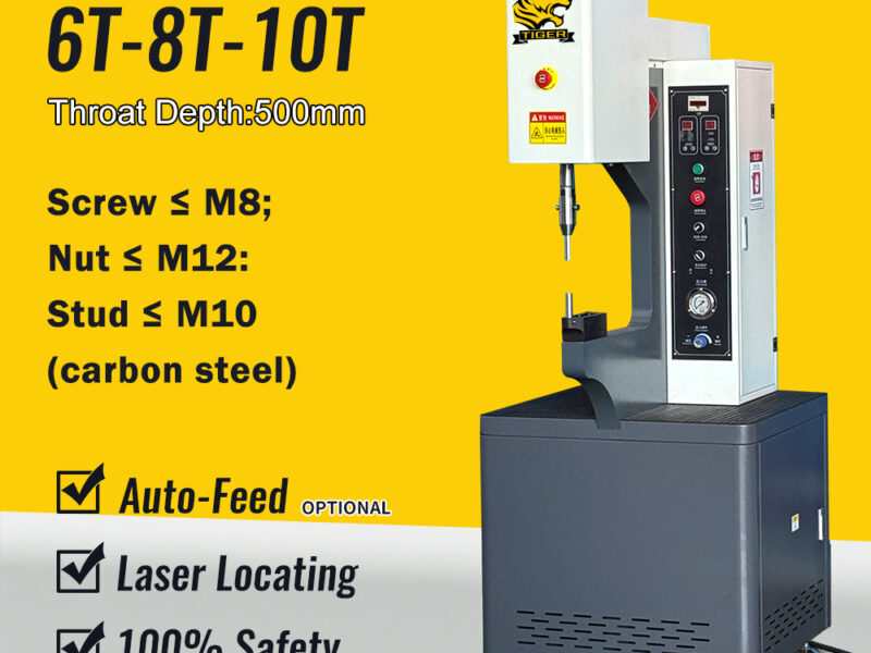 80KN fastener insertion machine tool Sheet Metal clinching Riveting Machine