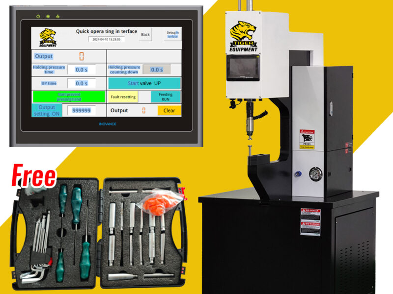 80KN Hydraulic fastener insertion machine tool Riveting Machine