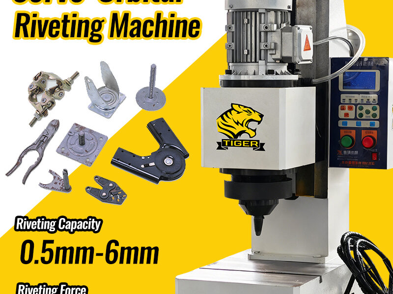 Pneumatic Radial Riveting Machine 9KN 0.5mm-6mm Riveting Machine