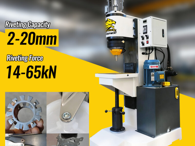 Radial Riveting Machine Adjustable Stroke 20kN 34kN 42kN