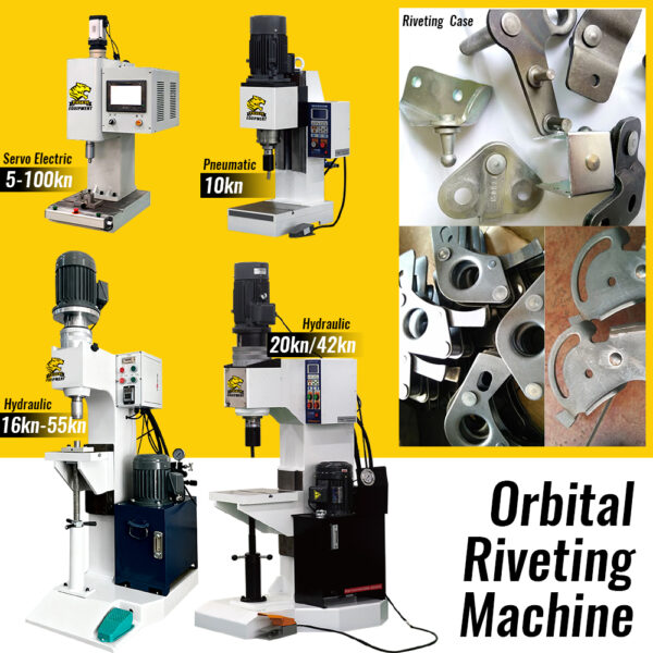 20kN 34kN 42kN Hydraulic Orbital Riveting Machine