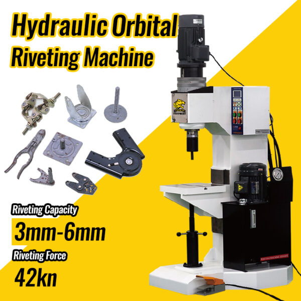 20kN 34kN 42kN Hydraulic Orbital Riveting Machine