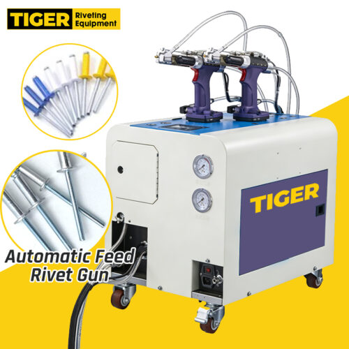 Auto Feed Rivet Gun TIGER Pneumatic Auto Feed Blind Rivet Gun Tool Riveter