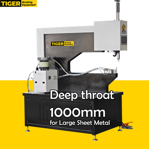 Pem Insert Machine Depth throat 1000mm fastener press PEM insertion machine / riveting machine