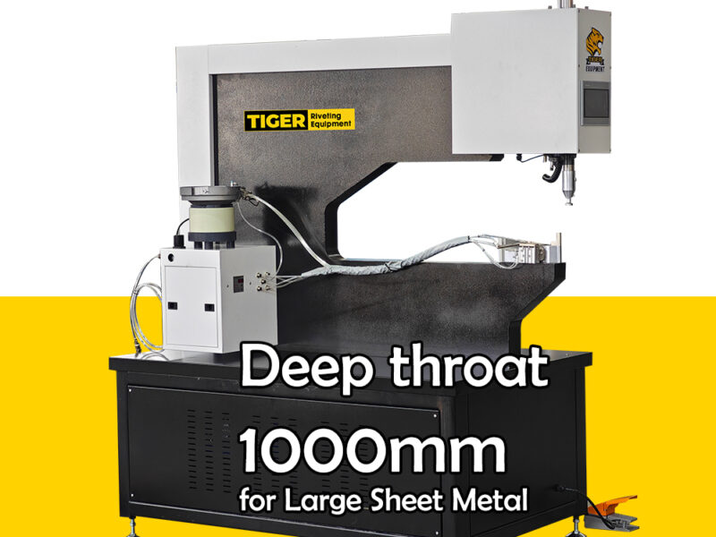 Pem Insert Machine Depth throat 1000mm fastener press PEM insertion machine / riveting machine