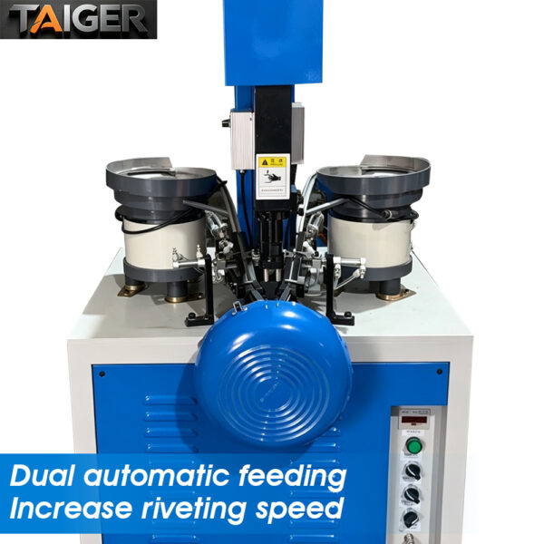TAIGER Customization Hydraulic Double-head riveting machine For Cookware