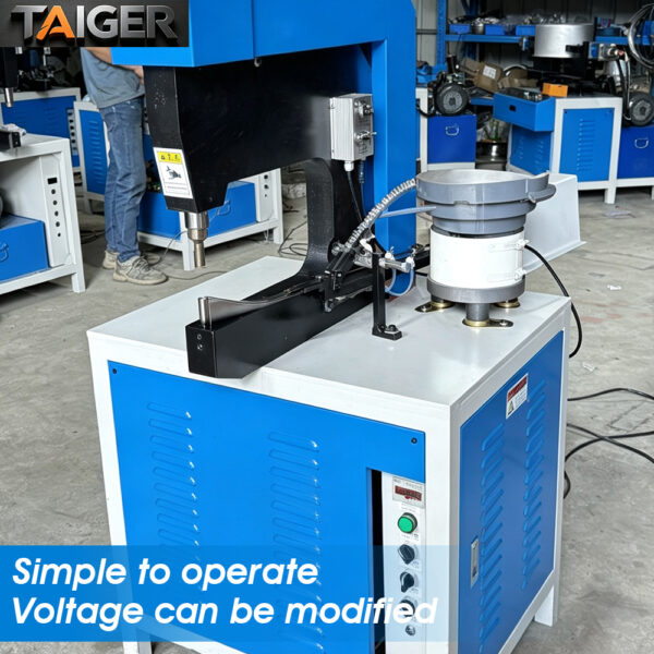 TAIGER Customization Hydraulic Double-head riveting machine For Cookware