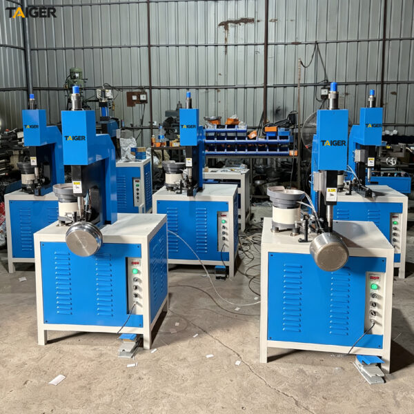 TAIGER Customization Hydraulic Double-head riveting machine For Cookware