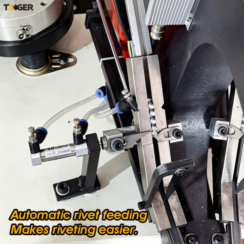 TAIGER Customization Hydraulic Double-head riveting machine For Cookware