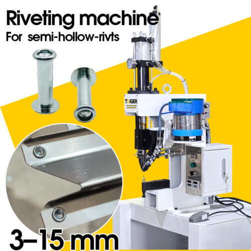 riveting-machine18 TAIGER Pneumatic automatic feeding riveting machine for semi-tubular rivets
